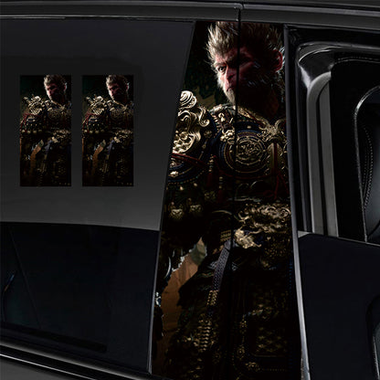 Universal Car Center B Pillar Sticker - Black Myth Wukong - OMOTOR