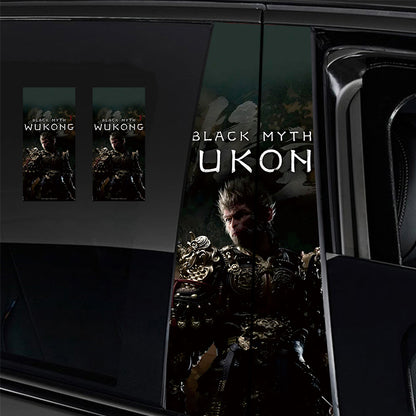 Universal Car Center B Pillar Sticker - Black Myth Wukong - OMOTOR