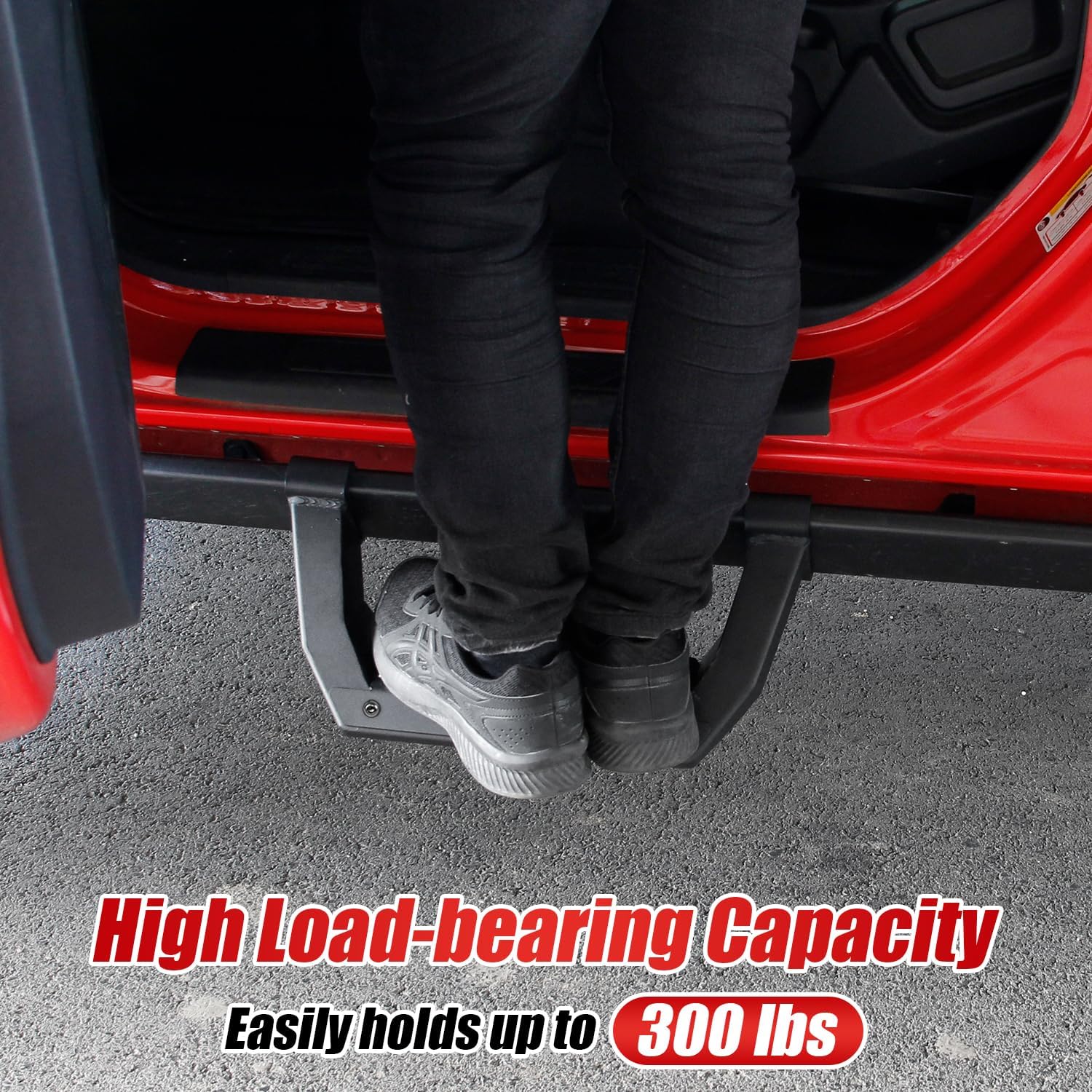 Running Boards Side Steps Compatible with Ford Bronco 2021-2025 Side Steps Bar Nerf Bar fit for Bronco Accessories 2/4 Door (2 PCS)