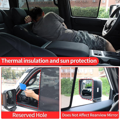 Car Window Sun Visor Car for 2024 - 2026 Toyota Land Cruiser 250 1958 Prado Lc250 J250