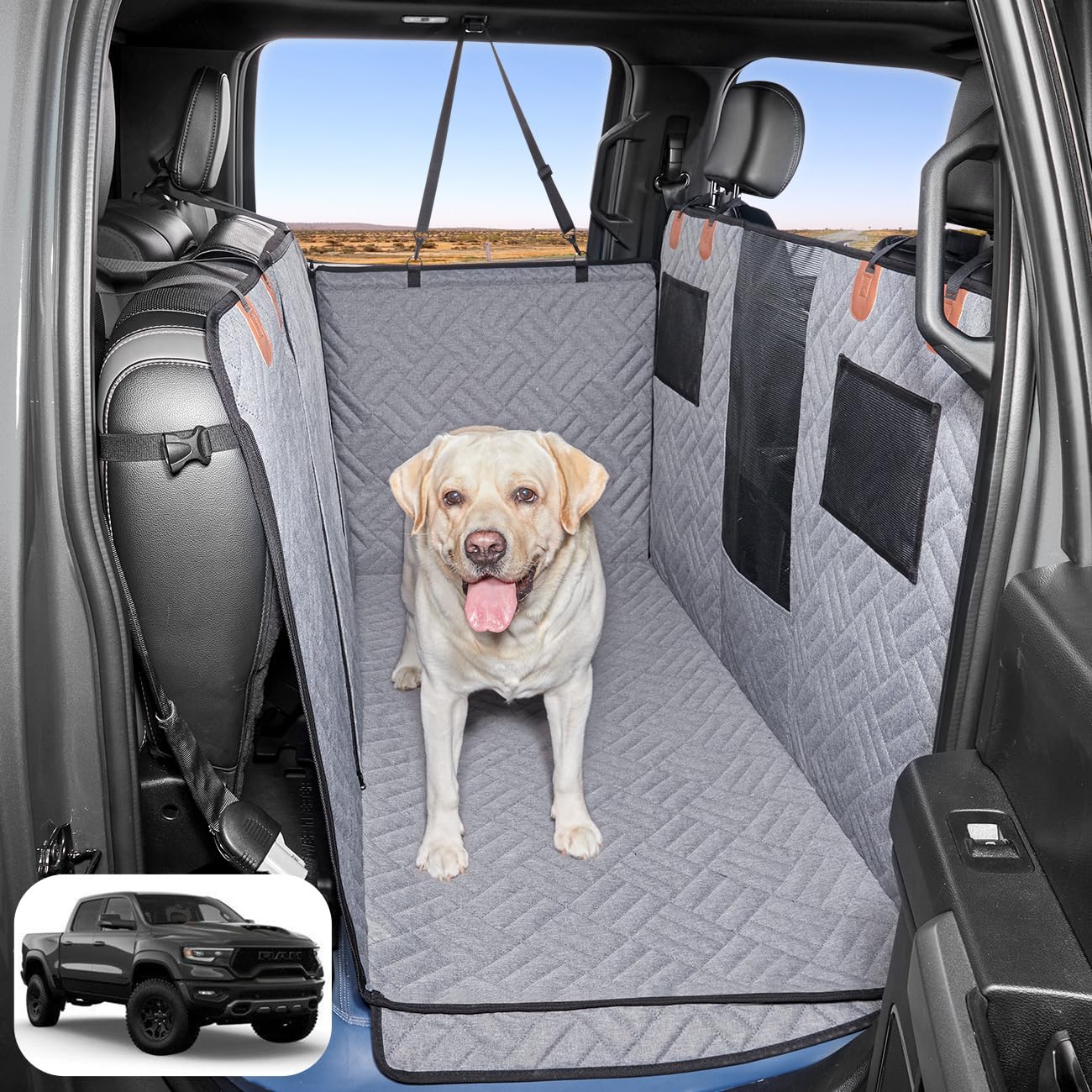 Crew Cab Back Seat Pet Hammock Crew Cab Seat Hammock For Dogs
