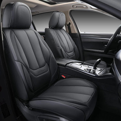 Waterproof Nappa Leather Carseat Cover Universal Fit for Most Cars