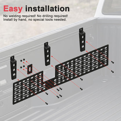 5FT Side Bed Molle Panel Fit for Toyota Tacoma 2024 - 2026