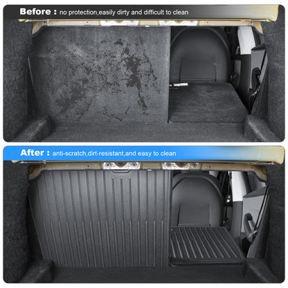 Rear Seat Back Protector for Tesla Model Y/ 3 2026 [Upgraded TPE]