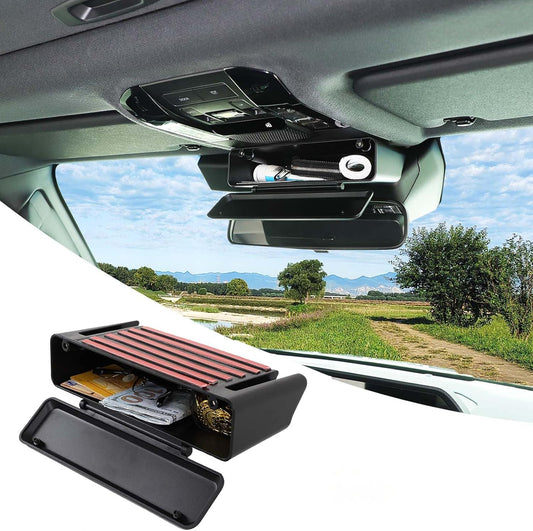Inner Rearview Mirror Storage Box Compatible with Toyota Land Cruiser 250 Prado LC250 J250 2024 - 2026