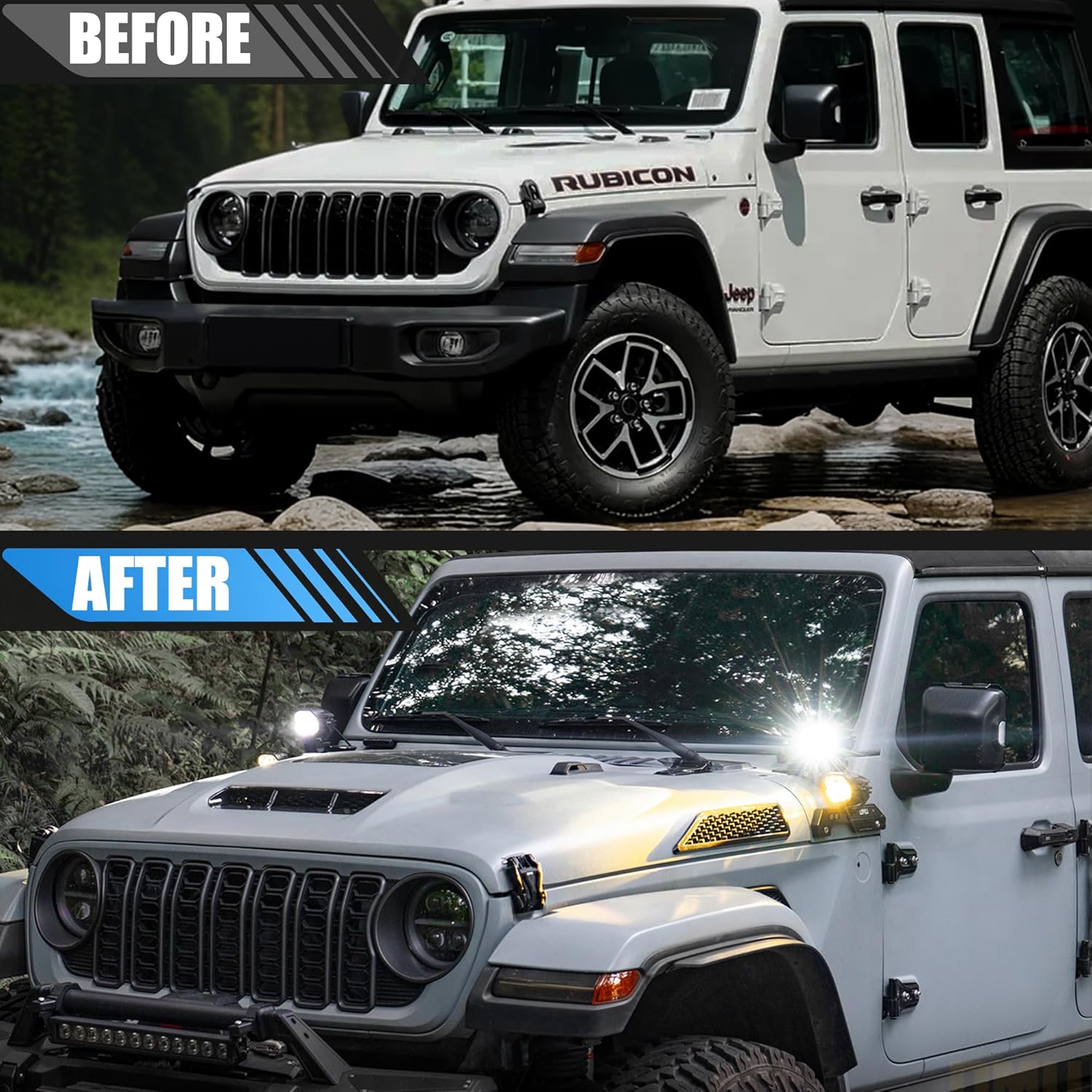 Aluminum High Low Beam Switchable A-Pillar Spotlight Trucks Fits For Jeep Ford etc ATV Motorcycle