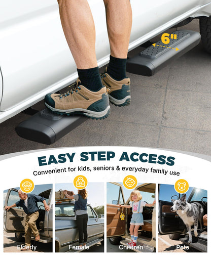 Side Steps For Chevy Colorado Crew Cab 2015-2026