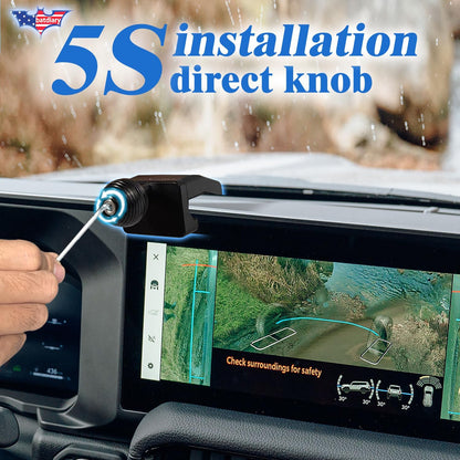 Aluminum Phone Mount for Toyota Land Cruiser 250 2024-2025 for iPhone 16/15 Pro Max, Galaxy S24