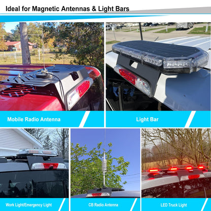Metal Drill-Free Light Bar Cab Mount for Ford F-150 (2015+) for Ford F-250-F-550 (2017+)
