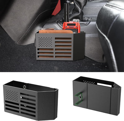 Upgrade Metal Gear Shift Center Console Organizer for Jeep Wrangler Gladiator JL JLU 2023-2025 & 2018-2022 Rubicon Sahara 4xe (Not for JK/JKU)
