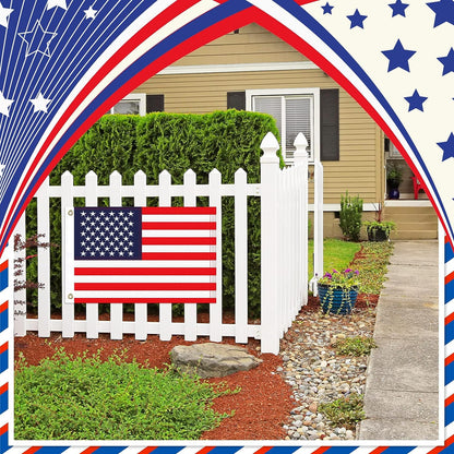 2 Pieces American Flag 12 x 18 Inch Small US Boat Star - OMOTOR