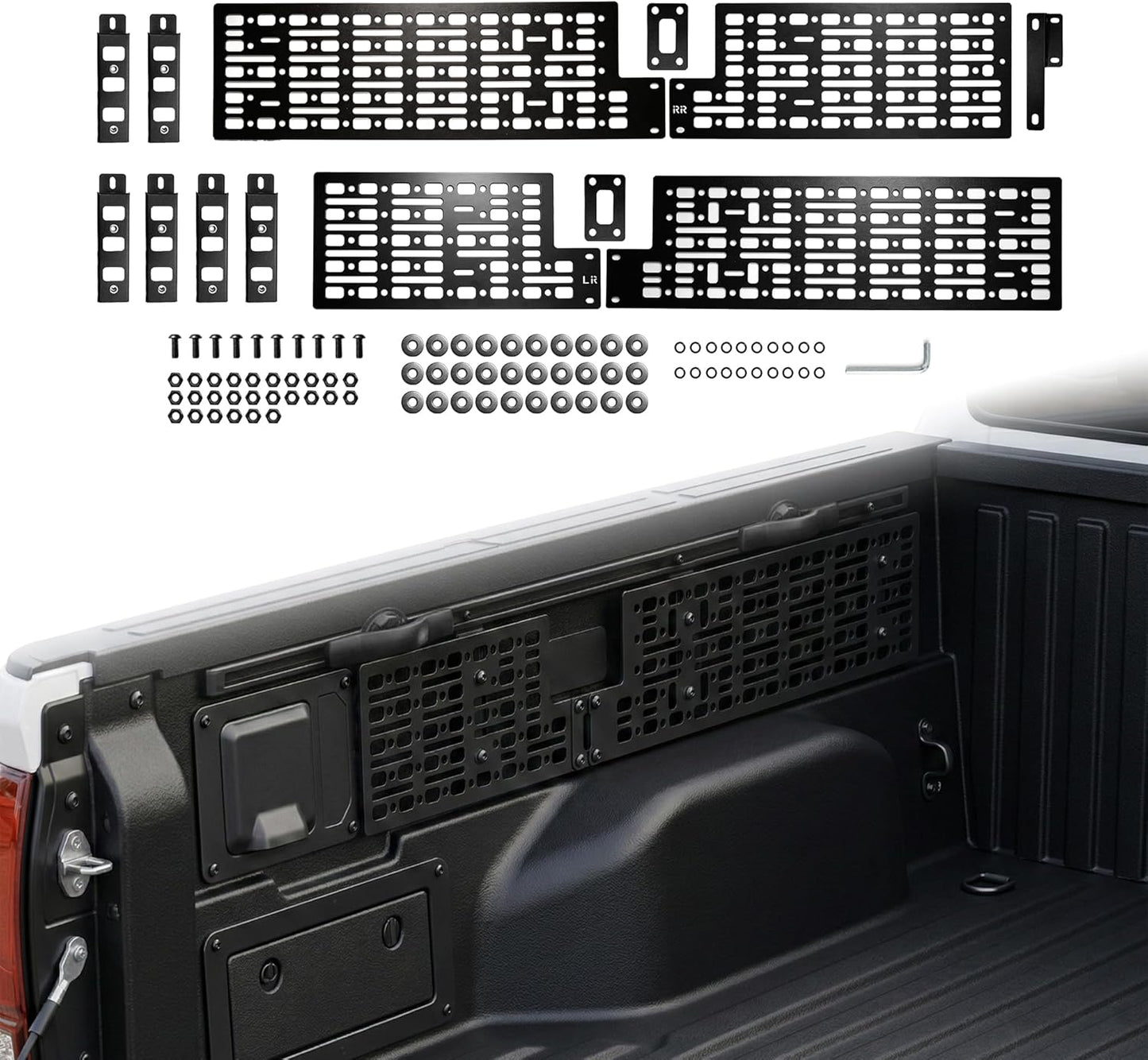 5FT Side Bed Molle Panel Fit for Toyota Tacoma 2024 - 2026