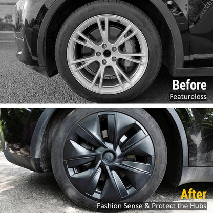Hubcaps for Tesla Model Y Wheel Cover Hub Caps For Tesla Model Y 2021- 2024