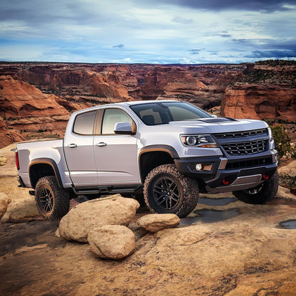 Carbon Steel Running Boards & Side Steps Compatible with 2024-2026 Tacoma Double Cab/Crew Cab