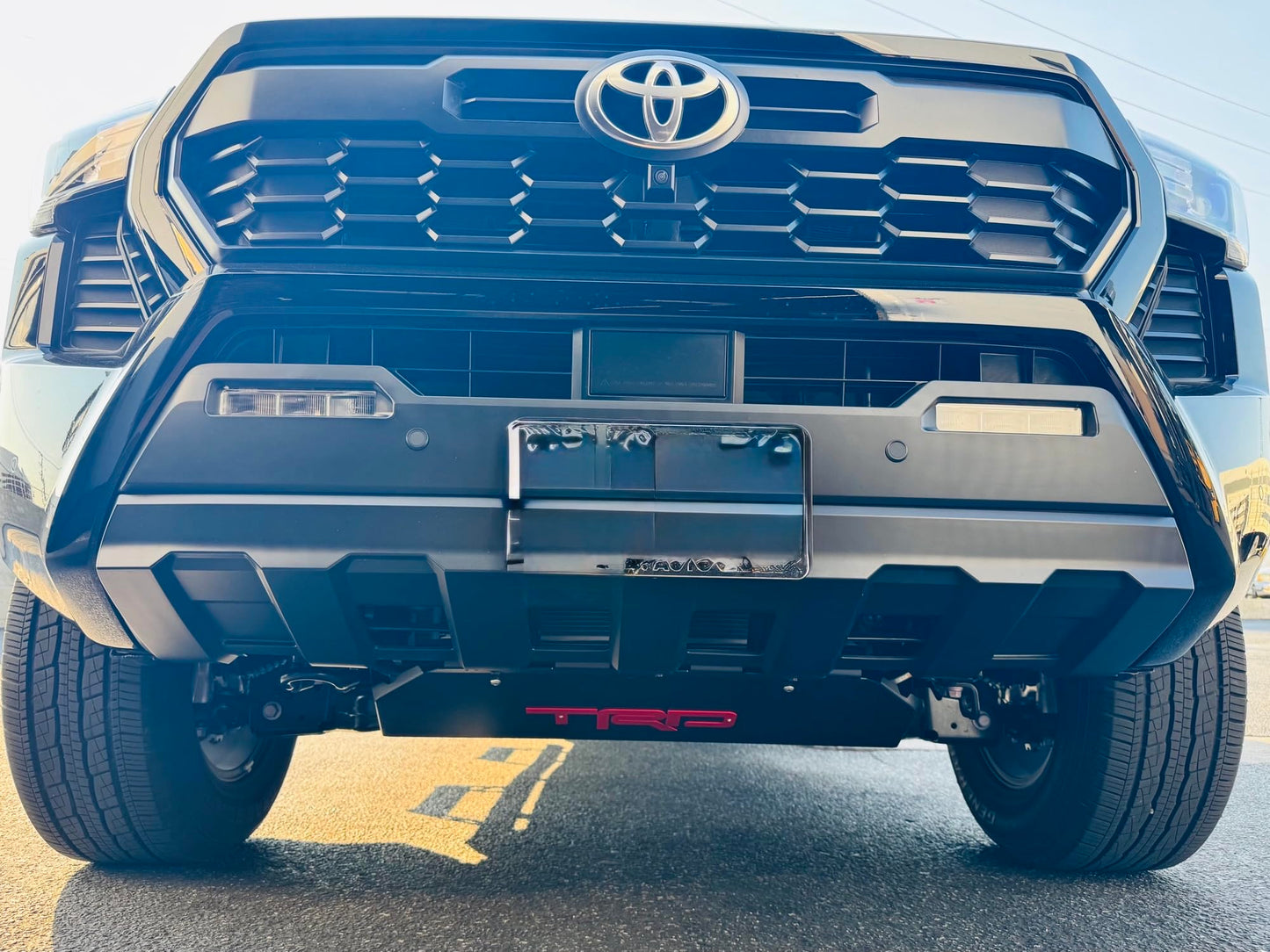 Custom Skid Plate for 2024-2026 Tacomas, Easy Oil Filter Access