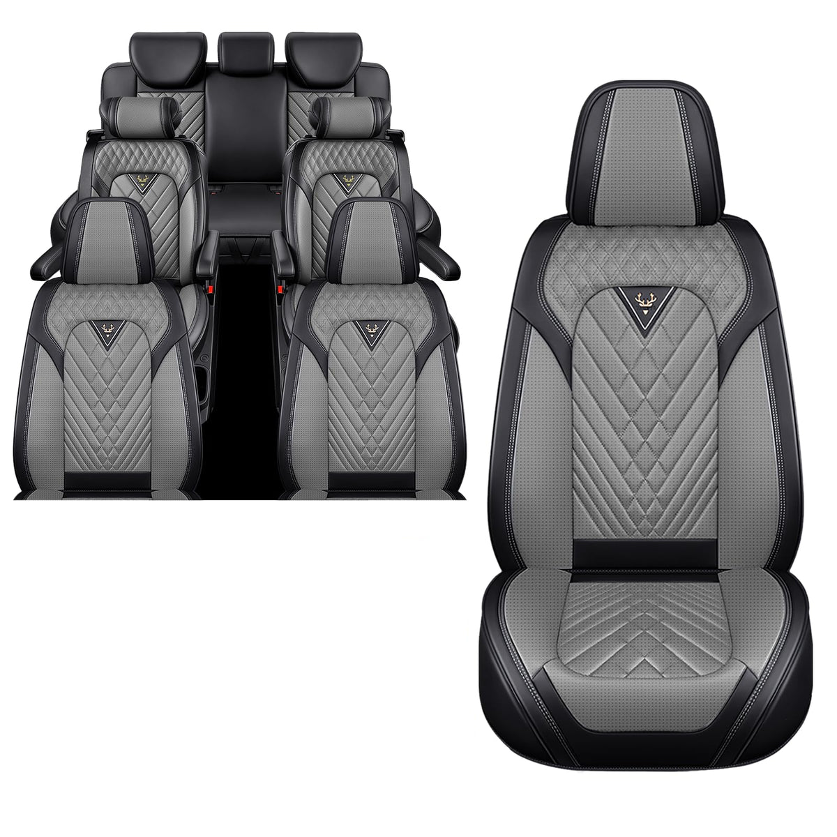 7-Seat for Toyota Sequoia Car Seat Covers 2001-2026
