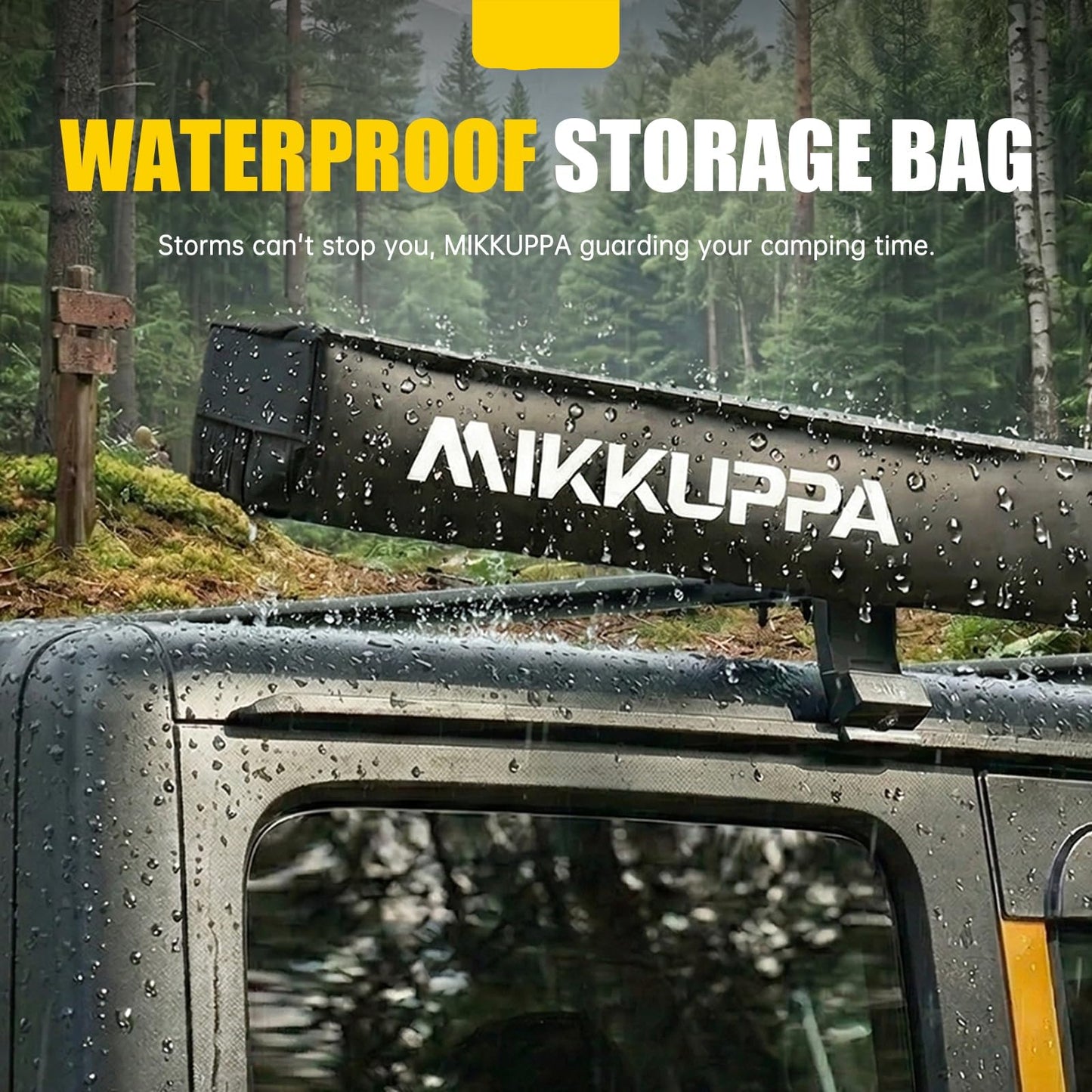 Car Awning for Camping Off-Road,Replacement for Jeep SUVs Trucks Vans