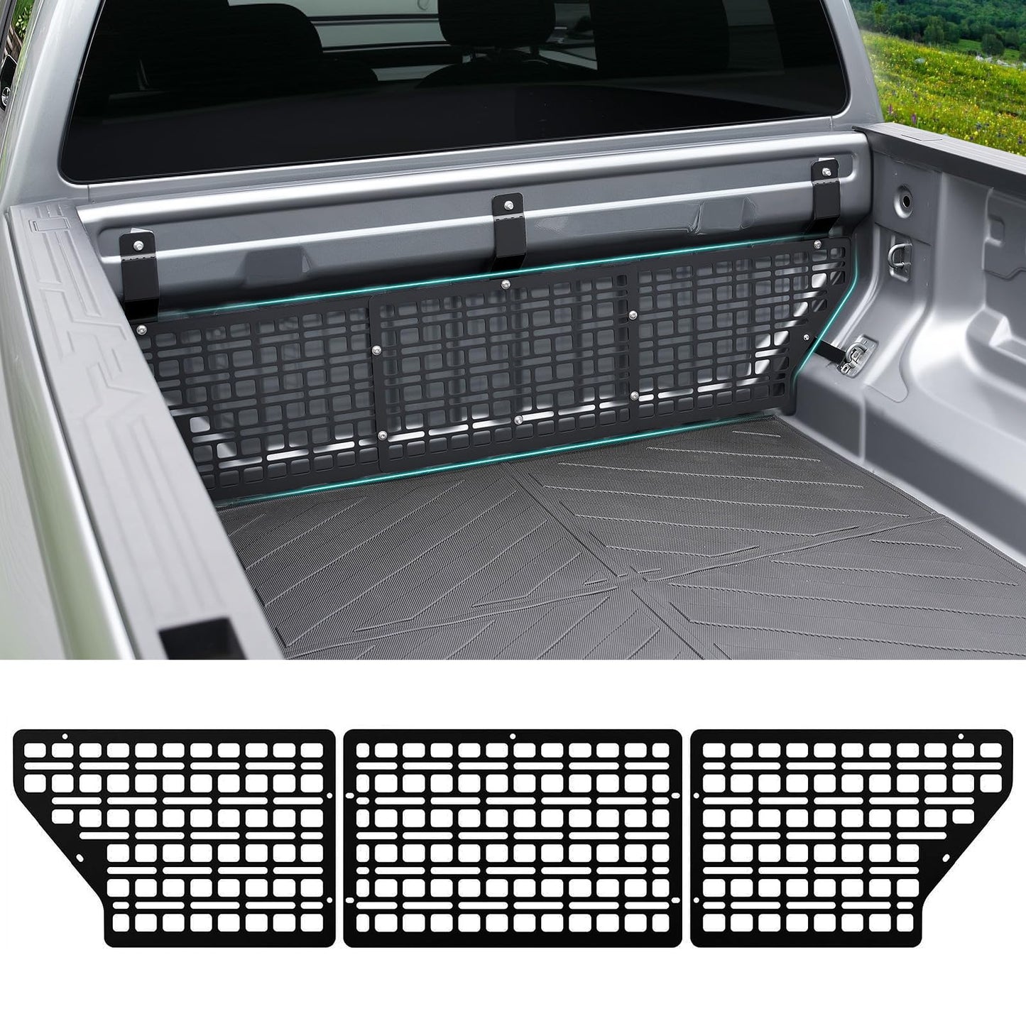 Truck Bed Molle Panel Rack System for Chevy Colorado/GMC Canyon 2023-2025