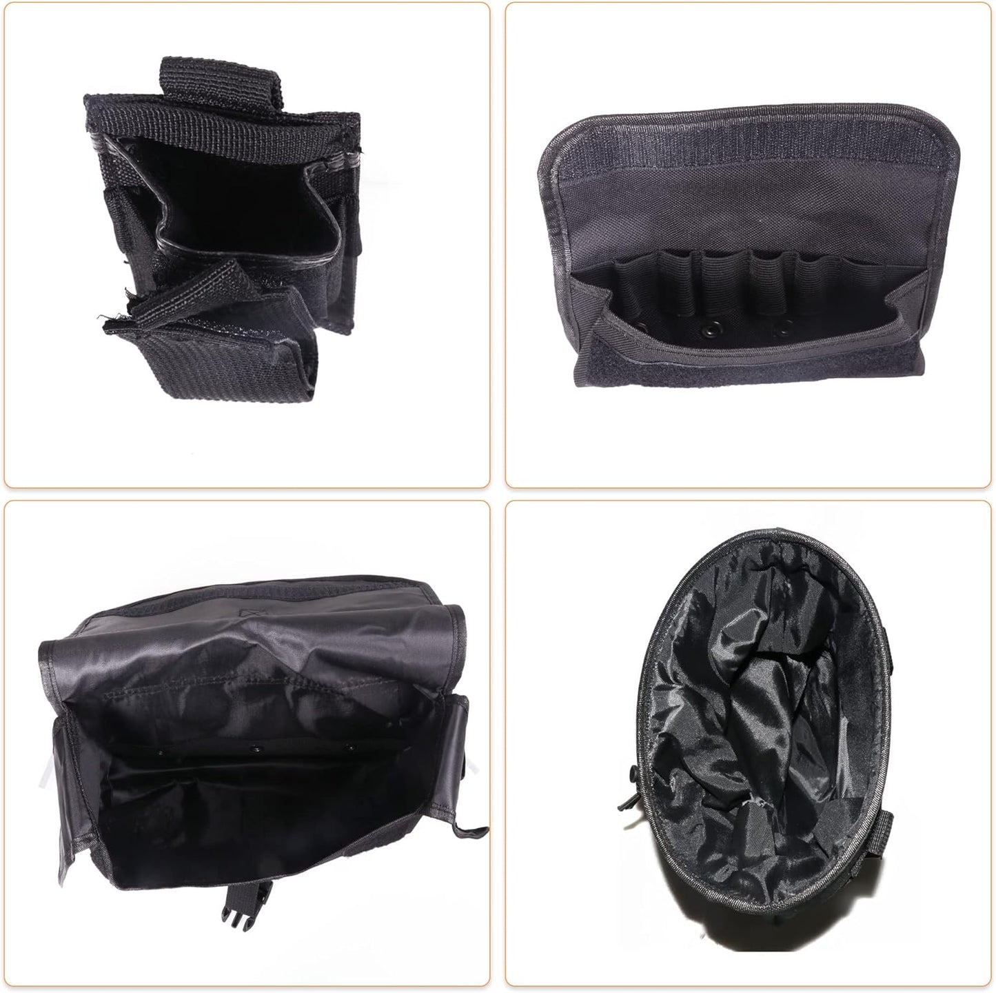 7Pcs Tailgate Storage Bag for 2021 - 2026 Ford Bronco 2/4 Door (Black)