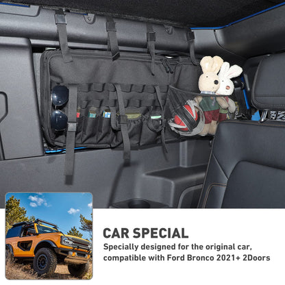Rear Trunk Storage Bags for Ford Bronco 2021 2022+ 2Doors