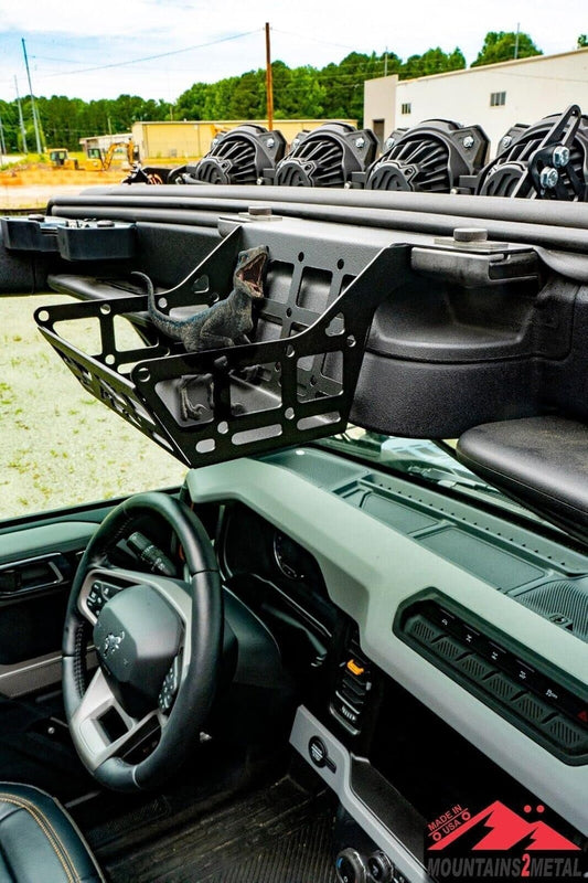 Overhead Squatch Basket Overlanding and Camping Gear Fits Ford Bronco 2021+