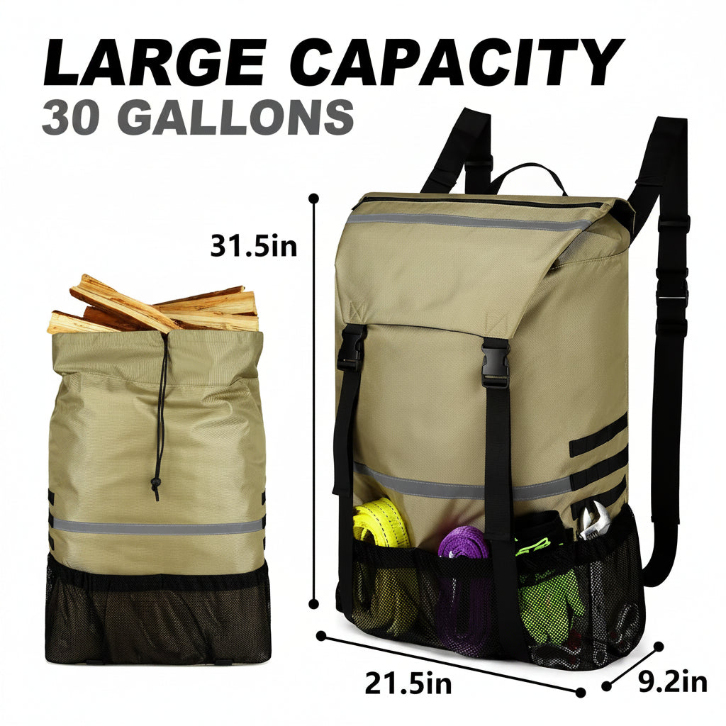 Spare Tire Trash Bag, Offroad Storage Bag Heavy Duty Truck Tailgate Fits up to 40" Tire for Jeep Truck SUV Car