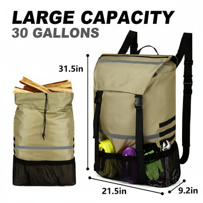 Spare Tire Trash Bag, Offroad Storage Bag Heavy Duty Truck Tailgate Fits up to 40" Tire for Jeep Truck SUV Car
