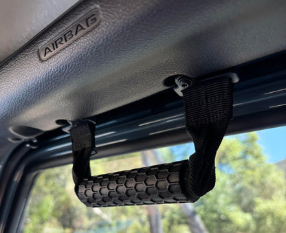 2 Pcs Grab Handles for Jeep Wrangler JL 2018–2026 Gladiator JT 2024–2026, Magnetic, Airbag Compatible