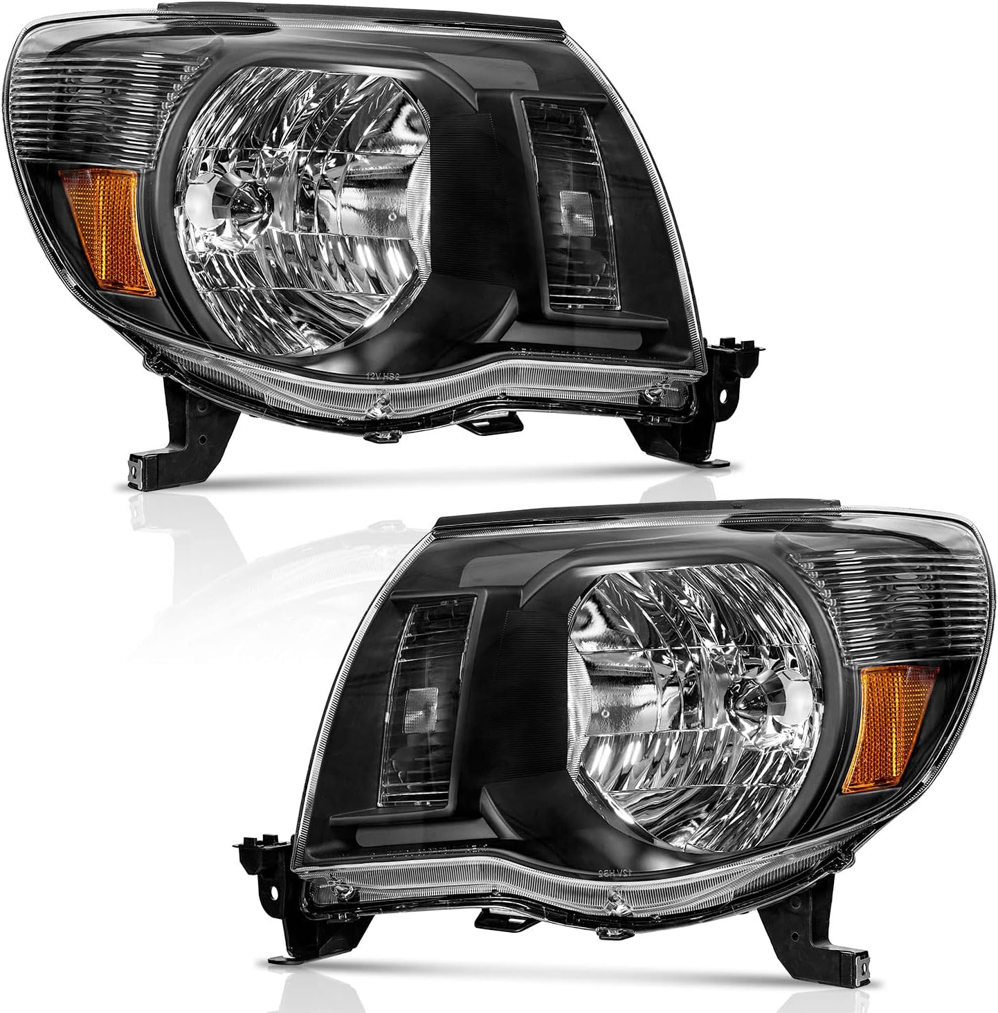 Headlights Assembly Compatible with 2005-2011 Tacoma Headlights Assemblies for 05 06 07 08 09 10 11
