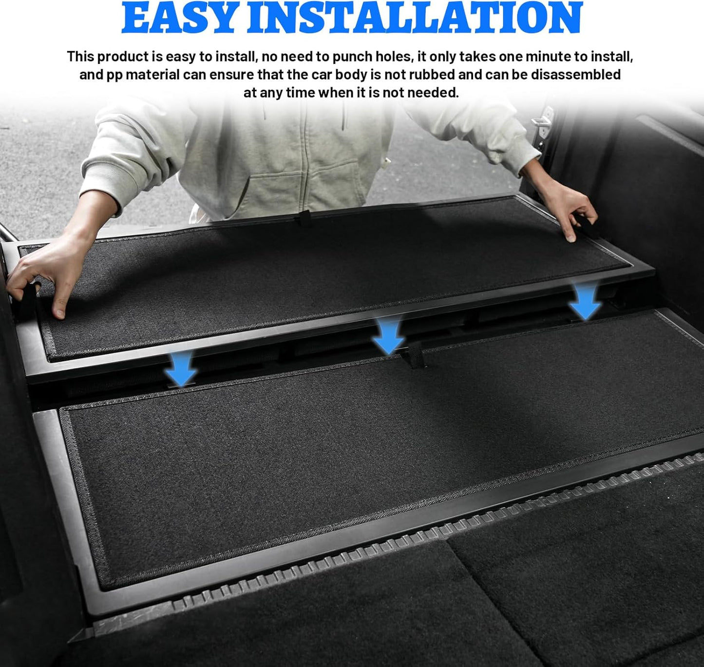 Rear Hidden Storage Box Compatible with Ford Bronco 2021-2025 4-Door