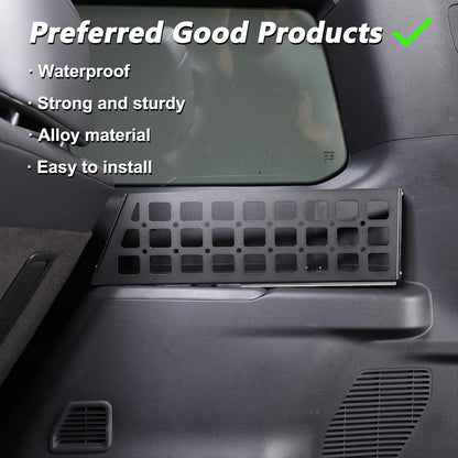 Trunk Side Rack Cargo Storage Shelf Compatible with Toyota Land Cruiser 250 Prado LC250 J250 2024 - 2026