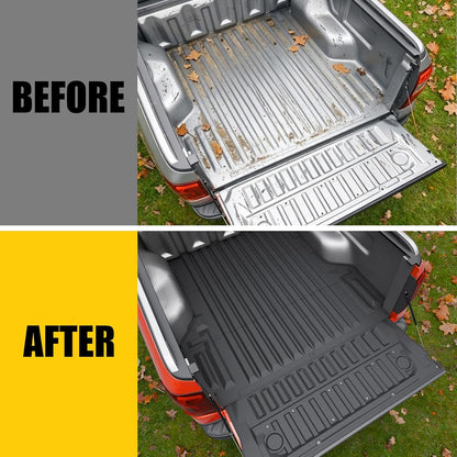 5FT Bed Mat Compatible with 2024 2025 2026 Ford Ranger (Truck Bed Mat+Tailgate Mat)