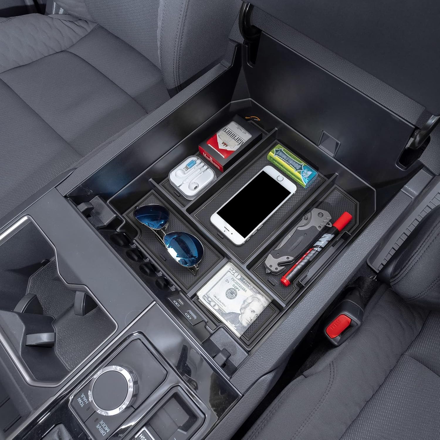 Center Console Organizer Compatible with 2022 - 2025 Toyota Tundra