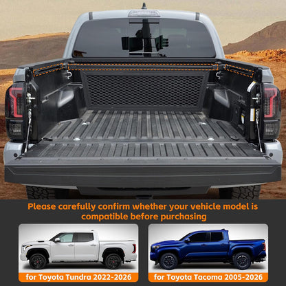 2PCS Truck Bed Rail Side Mount Holder for Toyota Tacoma 2005-2026, for Toyota Tundra 2007-2026