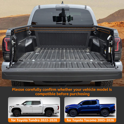 Truck Bed Rail Mount for Tacoma2005-2026 /Tundra 2022-2026  Axes, Shovels, Bikes, Fuel Tanks