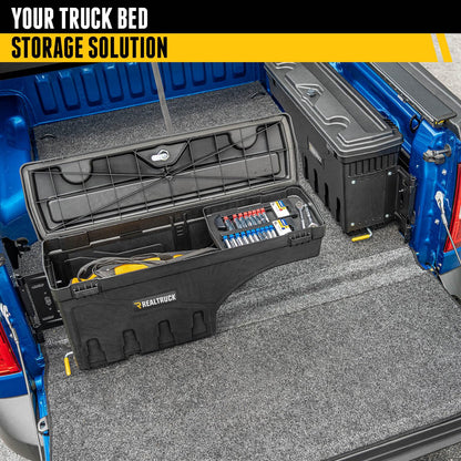 Real Truck Under Cover Swing Case Truck Bed Storage Box Fits 2005 - 2023 Toyota Tacoma