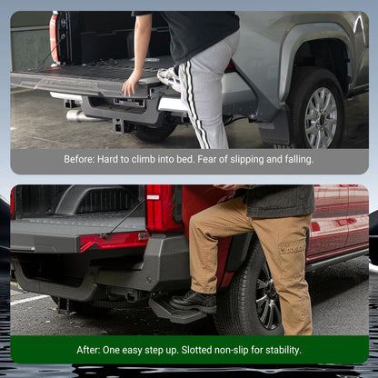 Folding Truck Rear Bumper Step for 2024-2026 Toyota Tacoma