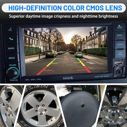 Classic 1.0 Backup Camera for Jeep Wrangler JK JKU Rubicon Sahara Sport Unlimited 2007-2018