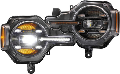 Morimoto XB LED Headlights Fits Ford Bronco 2021+ Plug and Play Headlight Assemblies, White DRL (LF497)