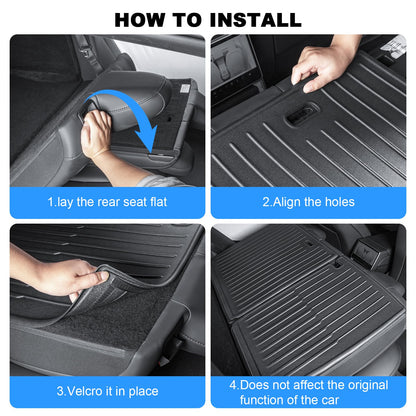 Rear Seat Back Protector for Tesla Model Y/ 3 2026 [Upgraded TPE]