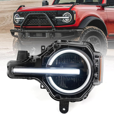 Full LED Headlight for Ford Bronco 2021-2025 2/4 Door
