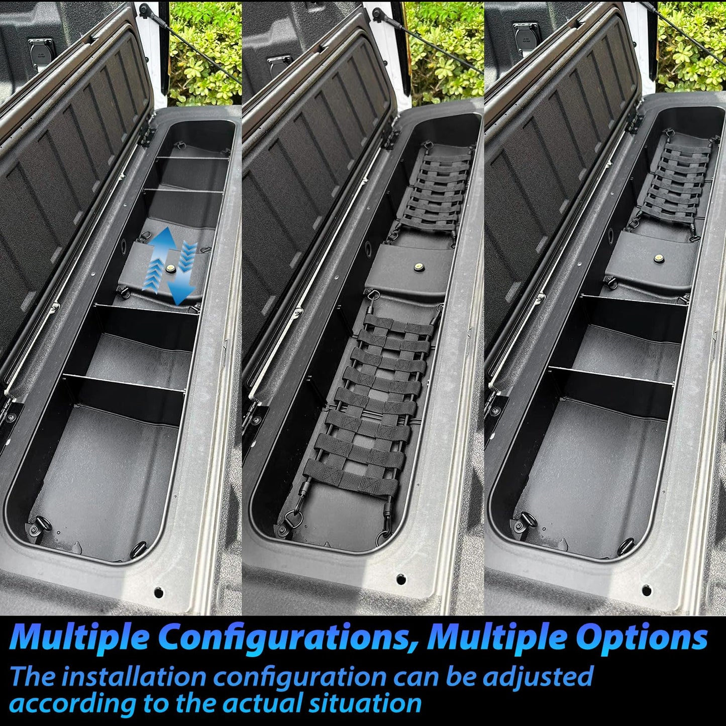 Tailgate Organizer Compatible with Chevy Colorado/GMC Canyon 2023 - 2026