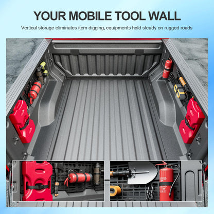5FT Side Bed Molle Panel Compatible with 23-26 Chevy Colorado