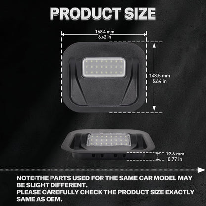 4PCS LED Multipro Tailgate Step Lights For GMC Sierra & Chevy Silverado 1500 2500 3500 HD 2020 - 2025