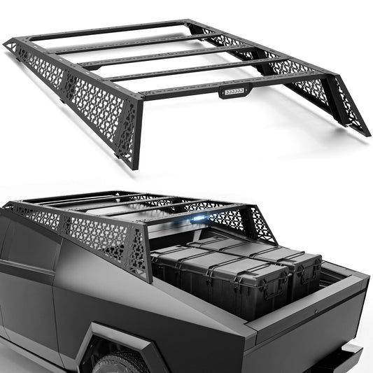Bed Rack Roll Bar with MOLLE Panels Compatible with 2024–2025 Tesla Cybertruck