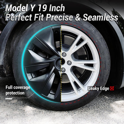 Hubcaps for Tesla Model Y Wheel Cover Hub Caps For Tesla Model Y 2021- 2024
