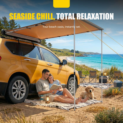 Car Awning for Camping Off-Road,Replacement for Jeep SUVs Trucks Vans