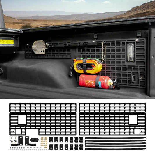 No Drilling Side Molle Panel Compatible with 2019-2024 Jeep Gladiator JT