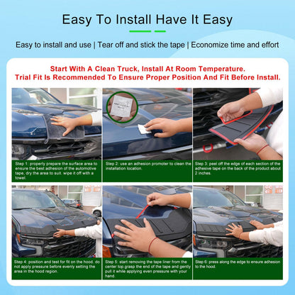Hood Protector Compatible with 2024-2026 Toyota Tacoma