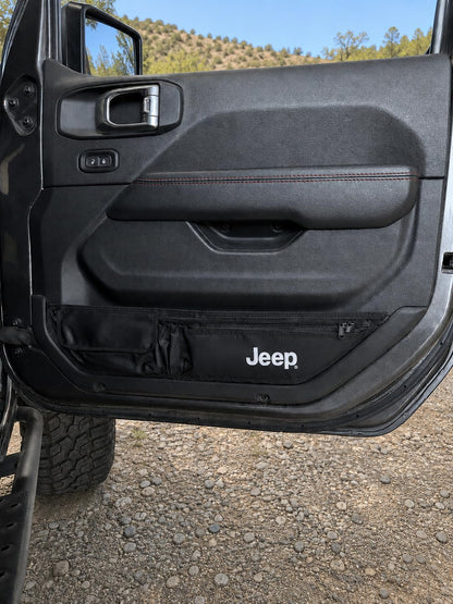Front & Rear Door Storage Bags for Wrangler JL 2018-2027 & Gladiator JT 2020-2027